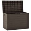 Patio Storage Box Brown 30.7"x17.3"x21.7"