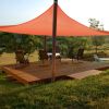 20'x23' Rectangle Sun Shade Sail/Bright Orange