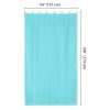 W54*L108in Outdoor Patio Curtain/Light Blue