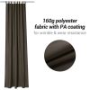 W54*L108in Outdoor Patio Curtain/Coffee