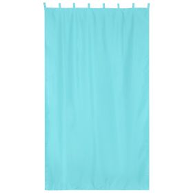 W54*L108in Outdoor Patio Curtain/Light Blue