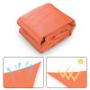 20'x23' Rectangle Sun Shade Sail/Bright Orange