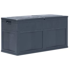 Patio Storage Box 84.5 gal Black