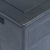 Patio Storage Box 84.5 gal Black