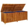 Patio Storage Box 78.7"x31.5"x29.5" Solid Acacia Wood