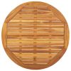 3 Piece Patio Dining Set Solid Wood Acacia