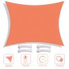 20'x23' Rectangle Sun Shade Sail/Bright Orange
