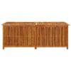 Patio Storage Box 78.7"x31.5"x29.5" Solid Acacia Wood