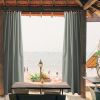 W54"*L120" Outdoor Patio Curtain/Gray