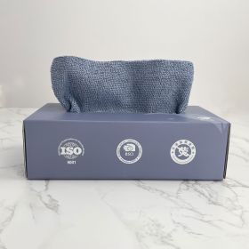 Disposable Kitchen Dishwashing Towel That Absorbs Water And Does Not Shed Hair (Color: Blue)