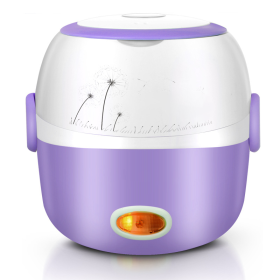 Electric Steamer Mini Kitchenware Rice Cookers (Option: Violet-170x160mm-220V US)