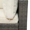 Patio Furniture Sets;  7-Piece Patio Wicker Sofa ;  Cushions;  Chairs ;  a Loveseat ;  a Table and a Storage Box