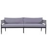 [Not allowed to sell to Wayfair]Light luxury style outdoor suit combination With 1 Love Sofa; 2 Single Sofa; 1 Coffee Table