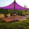 25' x 25' x 25' Triangle Sun Shade Sail/ Red Purple