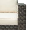 Patio Furniture Sets;  7-Piece Patio Wicker Sofa ;  Cushions;  Chairs ;  a Loveseat ;  a Table and a Storage Box